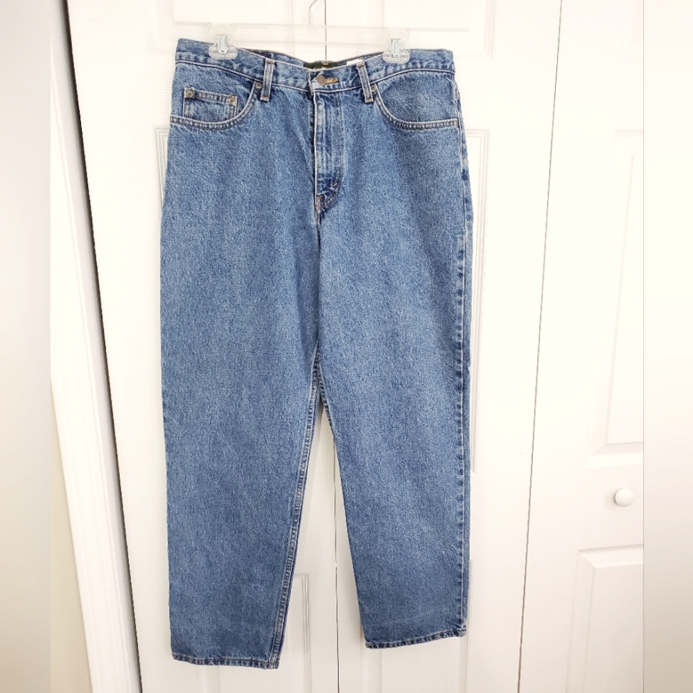 EDDIE BAUER Men's Classic Fit Straight Leg Denim Jeans ~ 34 x 30 ~ Pre-Owned